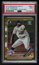 2019 Bowman Draft Chrome Gold Refractor 23/50 Alek Manoah #BDC-3 PSA 9 MINT 0ll