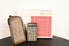 Vintage Hewlett Packard HP-41 CV Calculator Box CX Financial HP-41CV