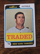 1974 Topps Lou Piniella Base