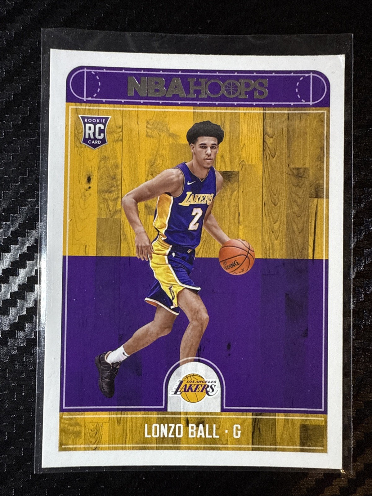 2017-18 NBA Hoops Lonzo Ball RC #252 - Los Angeles Lakers