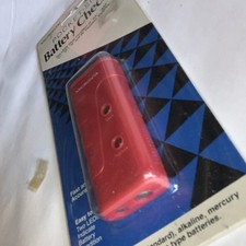 Vintage Radio Shack Battery Checker Tester 22-096C AAA C D N  9V Micro B5