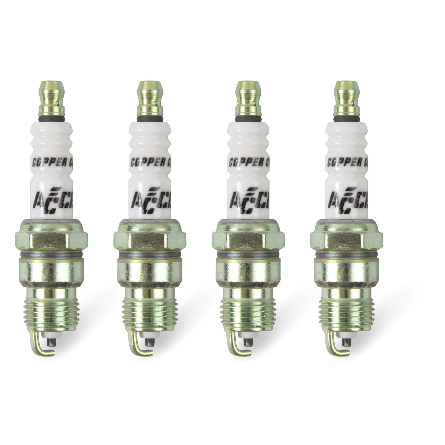 For Chevy K10 76-78 U-Groove Standard Header Copper Spark Plugs W/O Resistor