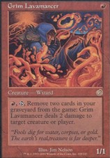 MTG English Grim Lavamancer NM Normal Torment