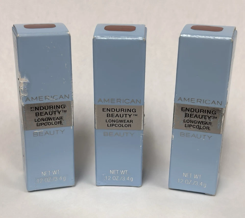 American Beauty Women's Enduring Longwear  Lipstick 08 Serendipity Lot Of 3 New - Image 2 of 3