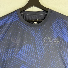 Castore Oracle Red Bull Racing Jersey Mens XL Blue F1 Formula 1 Geometric