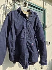 Tyndale Men's Heavyweight Active FR Hooded Jacket CAT-4 size LG