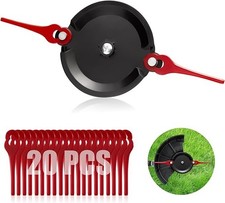 20 Lame Doppie per Einhell GE-CT 18 Li GC-CT 18/24 Dischi Decespugliatore Ricamb