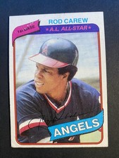 1980 Topps Baseball Rod Carew California Angels Card #700 Hall of Fame (b)