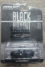 Greenlight - Black Bandit - Black 1966 Ford Bronco - 1:64 Scale #1