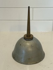 Vintage Eagle Made in USA Metal Oil Can Oiler Long Brass Spout