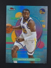 2025-26 Topps Finest JONATHAN KUMINGA 187/250 Sky Blue Refractor Uncommon #164