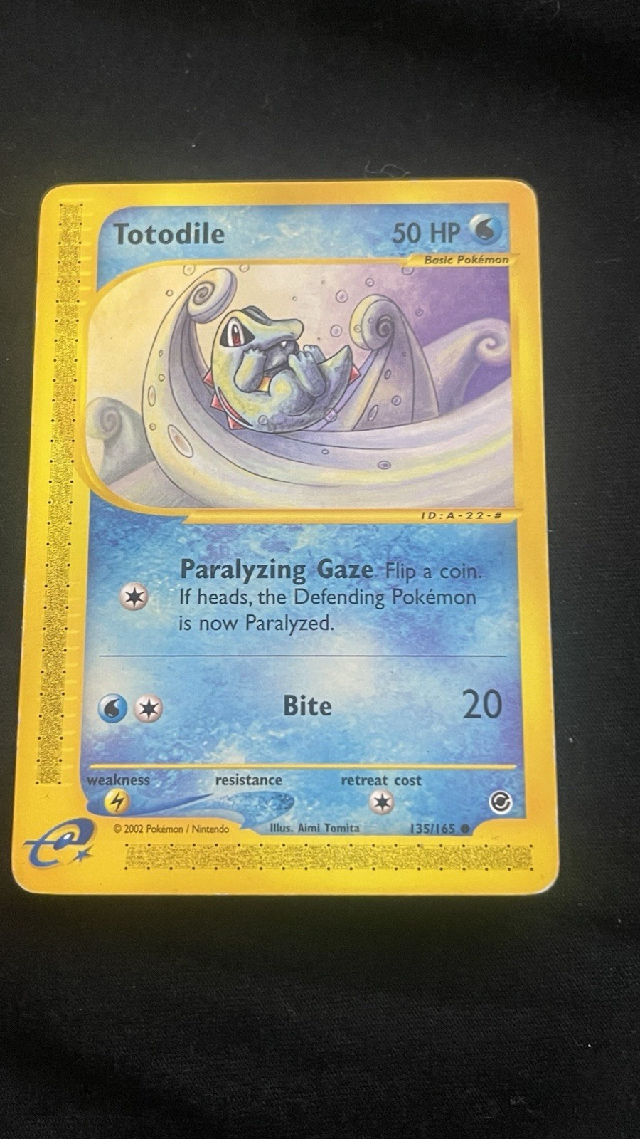 Totodile 135/165 Expedition Base Set Regular