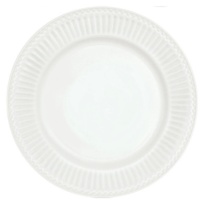 GreenGate Speiseteller Alice Weiß (26,5 cm)