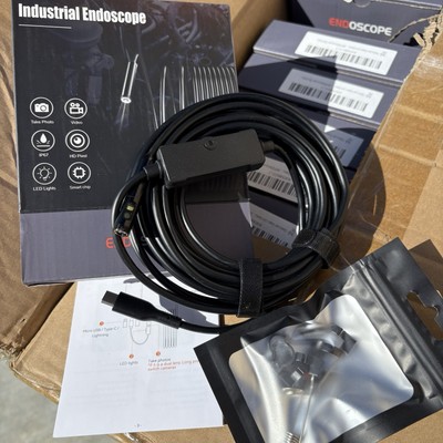 Endoscope Camera with Light, 1920P HD Borescope Tools W400 Led Lights HD Pixel