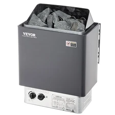 9KW Sauna Heater, Steam Bath Sauna Heater With Built-In Controls, Electric Saun