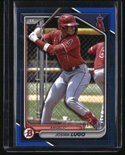 2024 Bowman Draft Joswa Lugo Blue Border 011/150 #BD-93 LA Angels