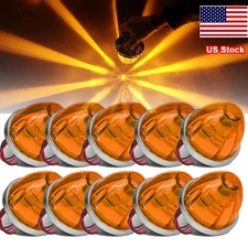 LED BIG Watermelon Lights Side Marker Clearance Truck Trailer Turn Signal DRL