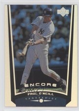 1999 Upper Deck Encore Paul O'Neill #60 5x8