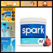 Sugar-Free Energy Focus Drink Mix, Blue Raspberry Flavor, 42 Servings