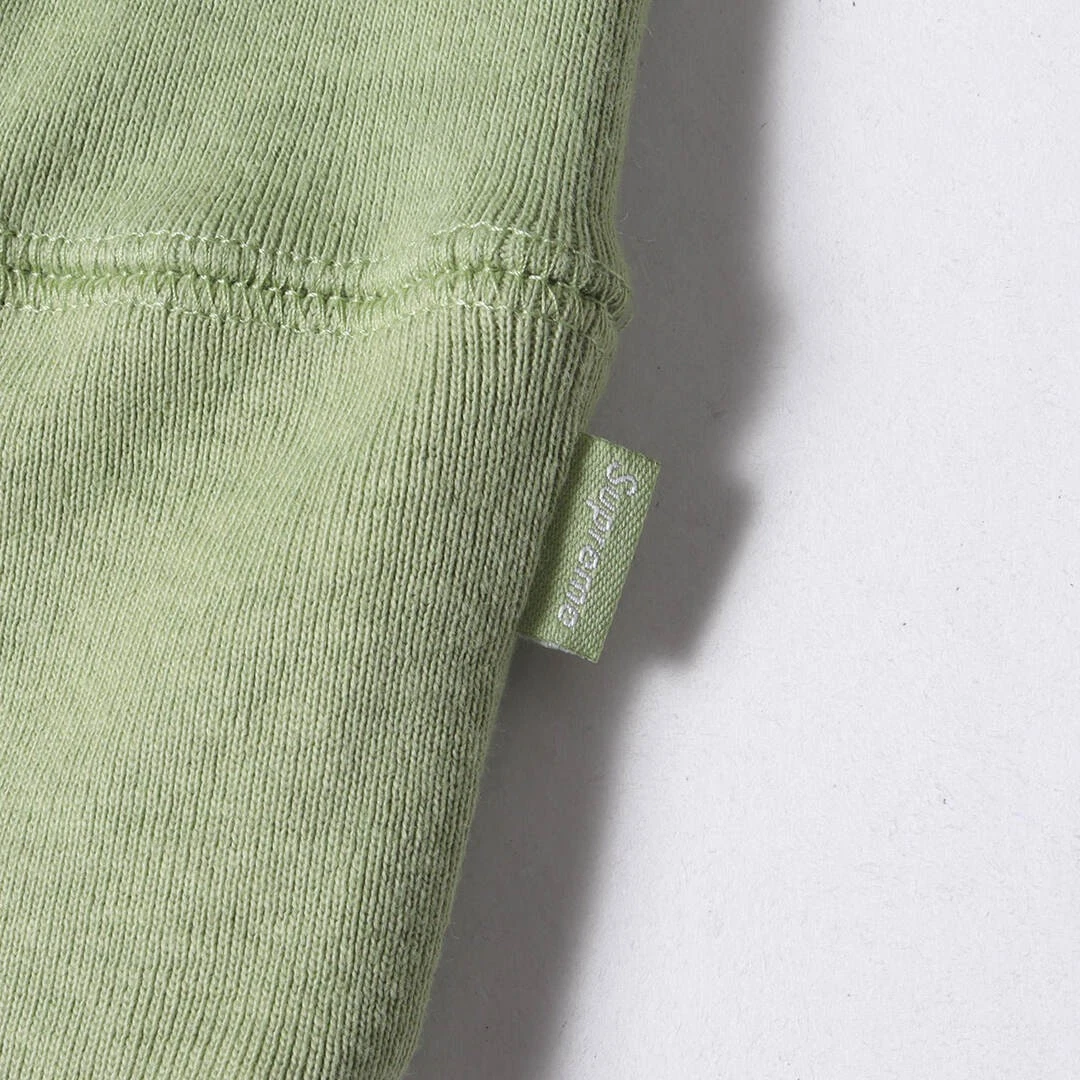 Felpa Supreme con cappuccio taglia: M logo ricamato contorno salvia usata BEEG 0