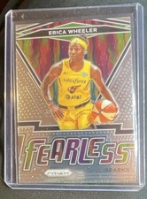 2021 Panini Prizm WNBA Fearless Insert - Erica Wheeler #9 Los Angeles Sparks