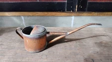 Vintage Japanese Steel Watering Can Garden Jug Industrial Retro Decor