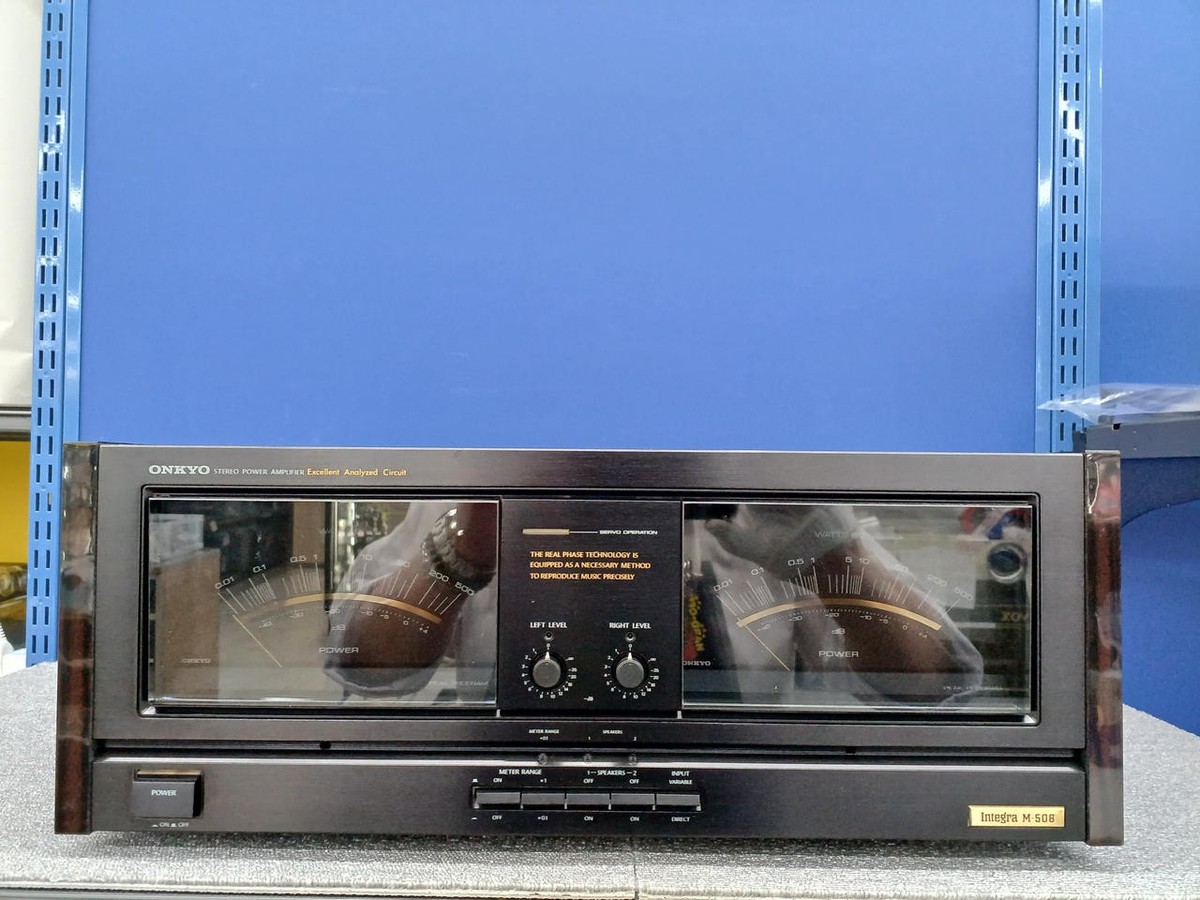 Onkyo Integra M-508 Power Amplifier, Maintained, Low Distortion