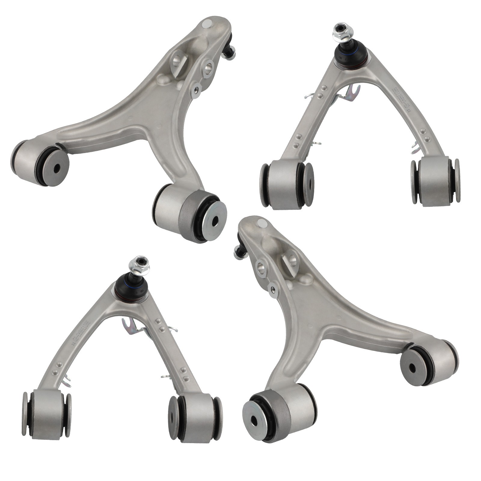 4pcs Front Control Arms For 2007-2013 Maserati Quattroporte GranTurismo M139