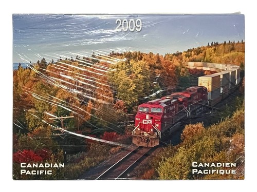 Canadian Pacific 2009 Kalender groß vollfarbig bildlich NEU fabrikversiegelt