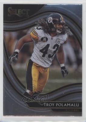 2020 Panini Select Field Level Troy Polamalu #341 HOF g2x