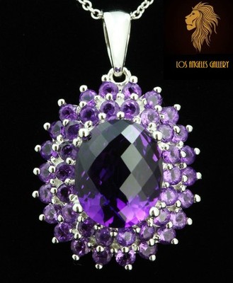 3950 $ / NEU / EFFY / Amethyst Halskette / 14K Gold