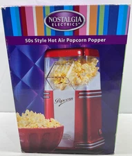 Nostalgia Electrics 50's Style Hot Air Popcorn Popper Maker