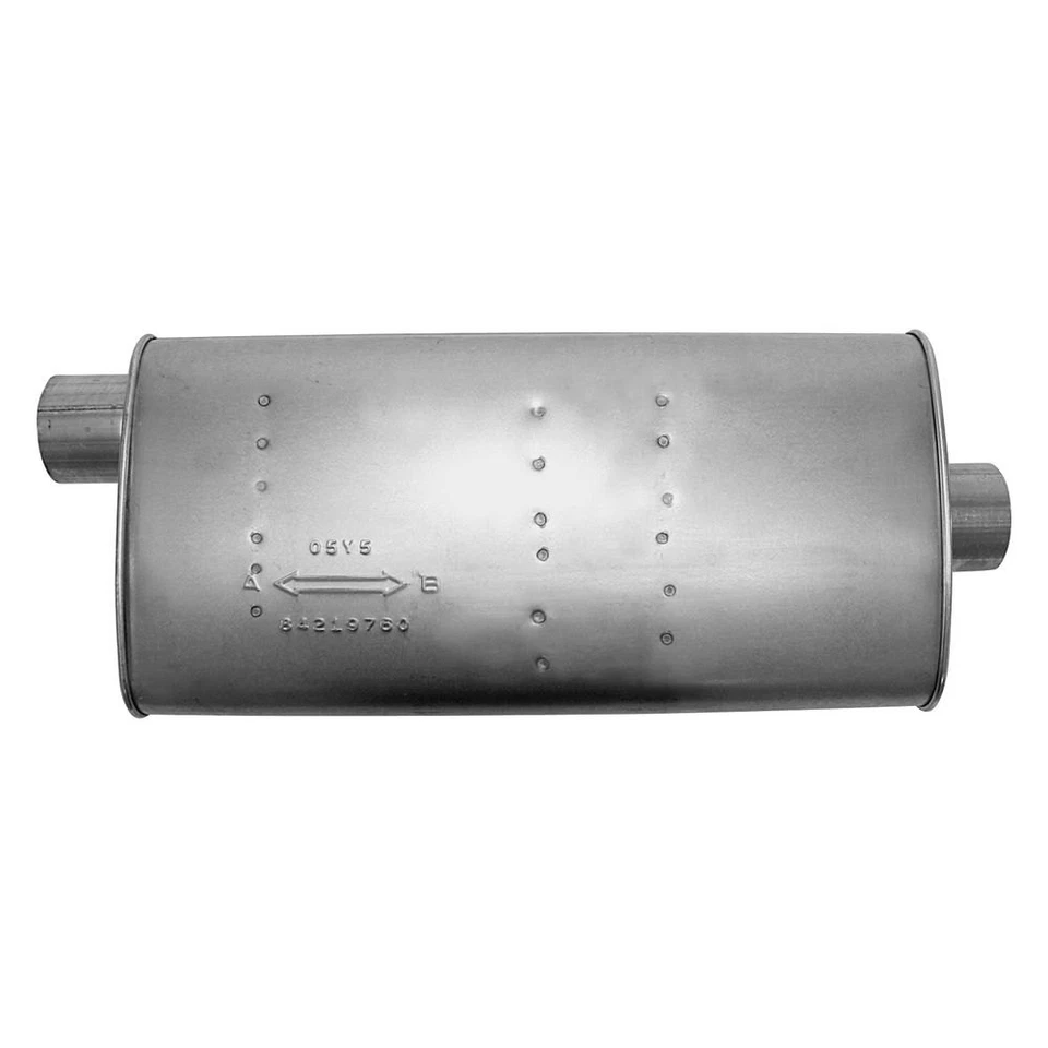 For Chevy C3500 91-95 Exhaust Muffler AP Exhaust MSL Maximum Aluminized Steel Foto 3 de 4