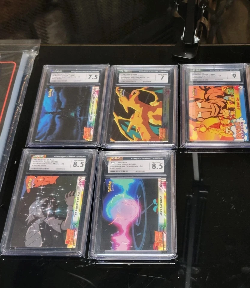1999 年 Topps & First 电影精灵宝可梦 CGC 41 卡分级套装 - 阅读说明 — 第 3/4 张图片