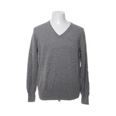 Soft Goat, Pullover, Größe: L, Grau, Kaschmir, Einfarbig, Feinstrick #Qad