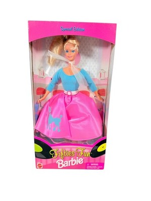 1996 Fifties Fun Barbie Special Edition Doll Mattel 15620 NRFB Vintage 50s Diner