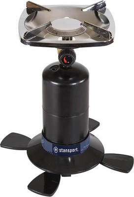 STANSPORT SINGLE BURNER OUTDOOR PORTABLE CAMPING STOVE NEW OPEN BOX