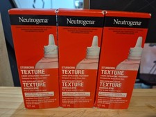  3 New Neutrogena Stubborn Texture Liquid Exfoliating Treatment. Fragrance Free