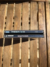 Snatcher Sega Mega-CD PAL Complete CIB | Rare Konami | Tested & Authentic