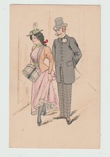 Le suiveur .Grivoiserie .  Women s fashion / fashion postcard 2004