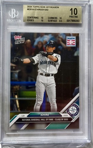 2024 Topps Now OS14 Ichiro Suzuki