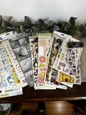 Scrapbook Sticker Lot Baby Boy Girl Animals Shower Farm Cat Dog 3D Acid Free