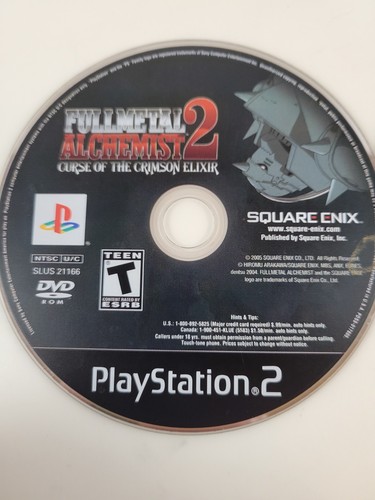 Fullmetal Alchemist 2: La maledizione dell'elisir cremisi (PlayStation 2 PS2) completo - Foto 7 di 11