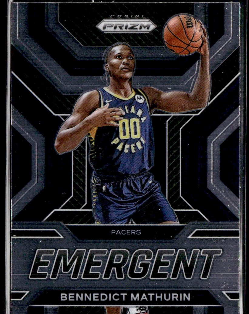 2022-23 Panini Prizm #22 Bennedict Mathurin Emergent