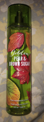 Bath & Body Works Golden Pear & Brown Sugar Fine Fragrance Mist Original! New