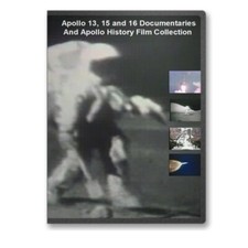 Apollo 13, 15, 16 NASA Manned Moon Space Missions DVD - A129
