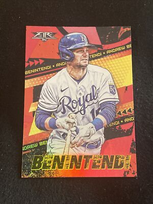 2022 Topps Fire Red Flame Andrew Benintendi #12 Kansas City Royals | eBay