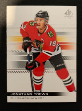 2019-20 SP Authentic #40 Jonathan Toews Blackhawks