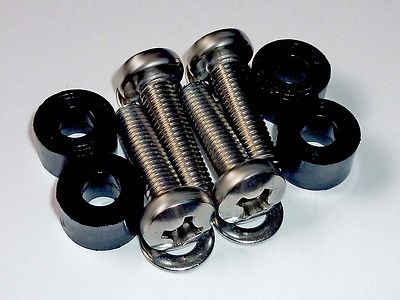 Long M8x30mm TV Wall Bracket to TV Screws/Bolts w/10mm Spacers   VESA