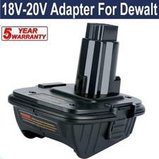 DCA1820 Battery Adapter Converter For DEWALT 18V to 20V Max Lithium Ion Tools US